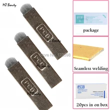 Круговая дуга иглы, лезвия для ручной работы Ручка для татуировки иглы Лезвия Перманентная ручка для бровей Иглы 20 шт. в партии