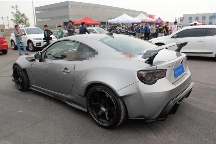 Высокое качество углеродного волокна заднее крыло багажника спойлер для TOYOTA GT86 GT 86& SUBARU BRZ 2012- по EMS