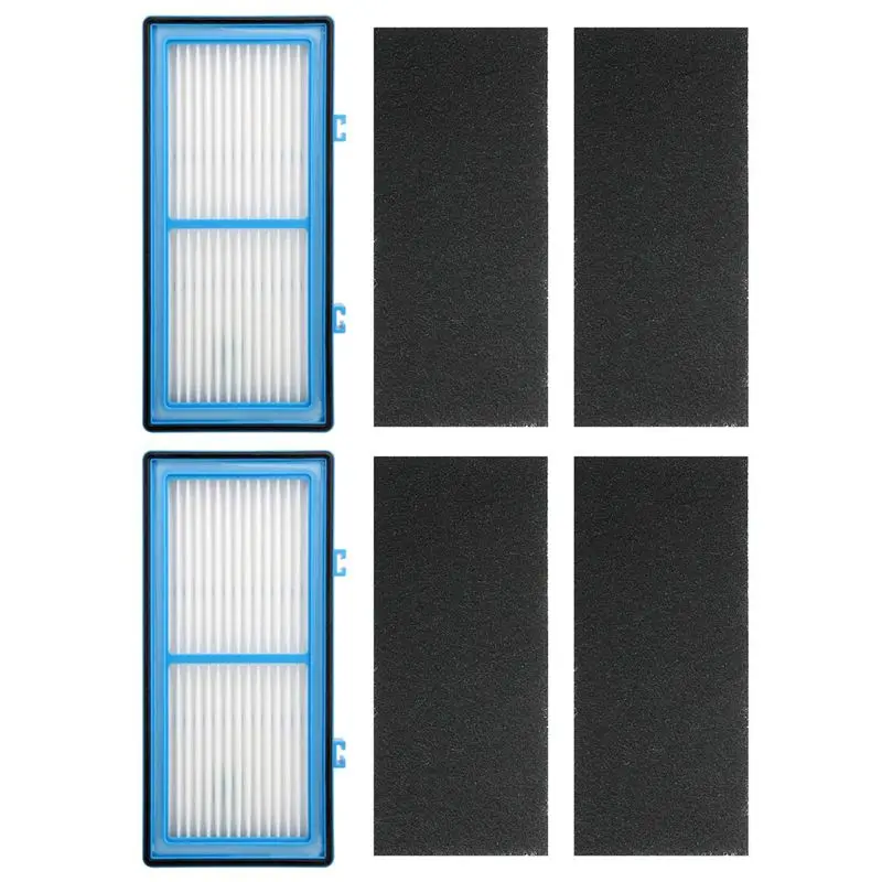 

2 HEPA + 4 Carbon Booster Filters for Holmes AER1 HEPA Type Total Air Filter, For Holmes Air Purifier Filter AER1 Series, Repl