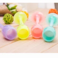 120 шт./лот Новая своеобразная весь трубки иглы нейтральным ручка заправки на водной основе пера 0.38 мм студент канцелярские свободно писать pe