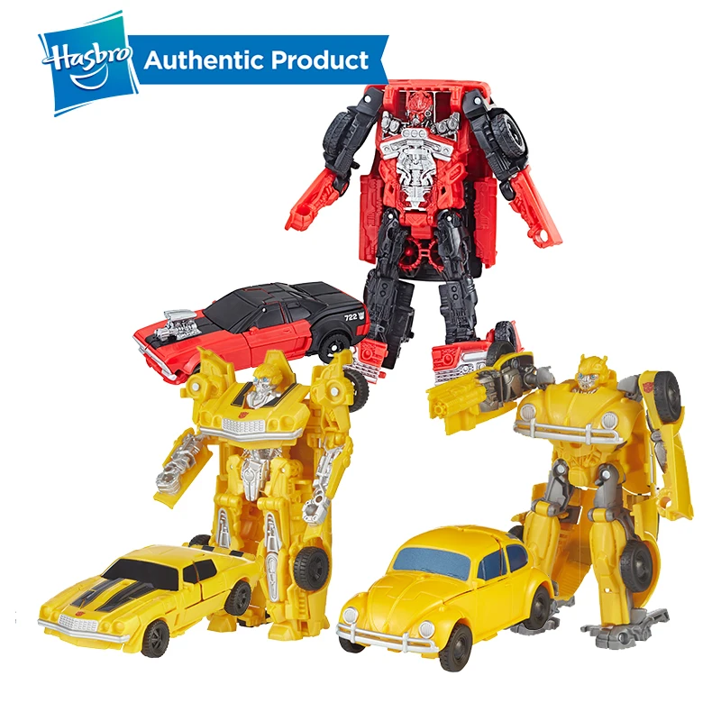 

Hasbro Transformers Movie 6 Energy Enhancement Series Bumblebee Shatter Bumblebee Camaro 4.5 Inch Action Figures