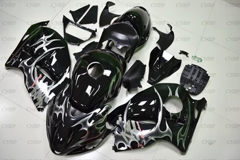 

GSXR 1300 1997 - 2007 Plastic Fairings GSX-R1300 99 00 Motorcycle Fairing HAYABUSA 2004 Black Silver Frame Fairings