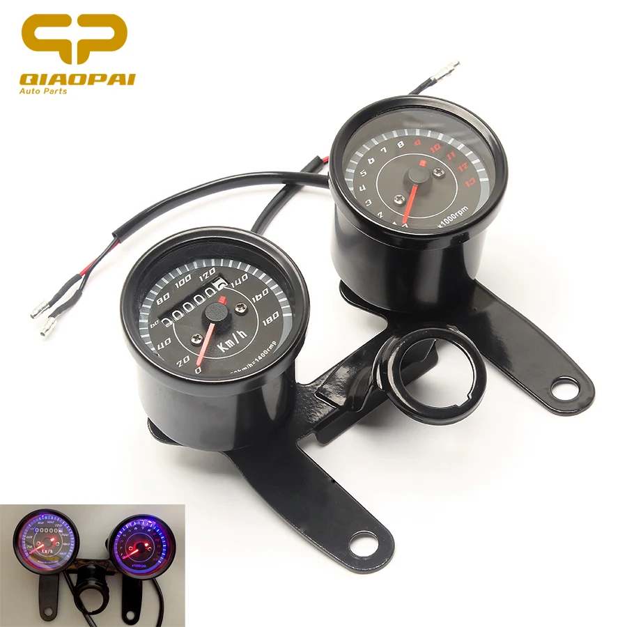 Motorcycle Digital Instruments LED Electronics Digital Oil Pressure