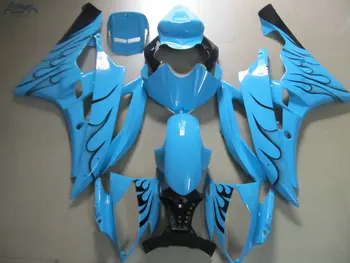 

Free custom Injection fairing kit fit for YAMAHA R6 YZFR6 2006-2007 YZF R6 06-07 ABS plastic sports racing fairing kits FY57