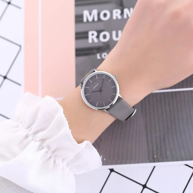 

2018 New brand original leather women watches fashion dress quartz watches ladies summer style wrist watch relogio feminino