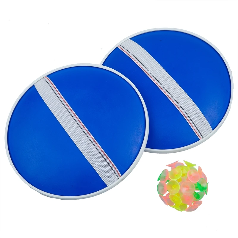 ELEG-синий липкий мяч игра с 32 присоской и 2 круглыми летучими мышками