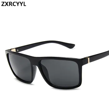 

NEW Summer Vintage Square Sunglasses Men Brand Designer Mirror Photochromic Black Male Sun glasses Man Oculos De Sol gafas