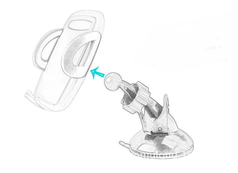 Universal Mobile Phone Holder Mount Stand Bracket Car Windshield Air Vent Mount Stand Support for 360 Degree Adjustment Car Air Vent Mount Phone Holder Tbalet Desktop Holder Stand  (2)