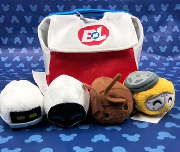 

2018 Pixar Wall E Walle 10th Anniversary Mini PLUSH DOLL Set Bag