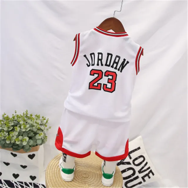 2pcs set Toddler boy summer sport clothes child's basketball uniform baby Kids boys girls