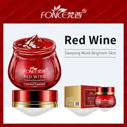Корейский уход за кожей красное вино спальный увлажняющий крем для лица гель ночной крем против морщин антивозрастной питание скрасить