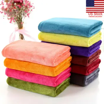 

Microfiber Super Thick Absorbent Plush Car Cleaning Drying Cloths Towel Polish