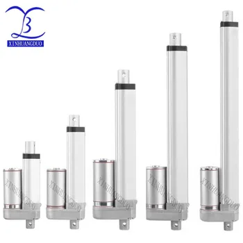 

Linear Actuator DC 12V/24V Linear Actuator Maximum Push/Pull 10mm/s1200N120KG Max Lift Stroke Electric Motor For Medical Devices