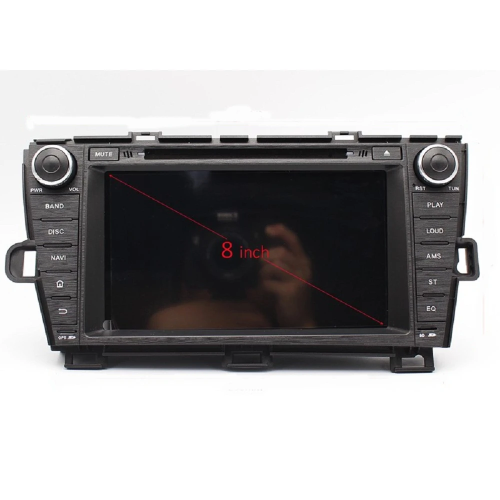 Discount For toyota Prius 2009 2010 2011 2012 2013 Android 9.0 Octa Core 4GB RAM Car Radio DVD Player GPS Bluetooth 4.2 WIFI Mirror-link 9