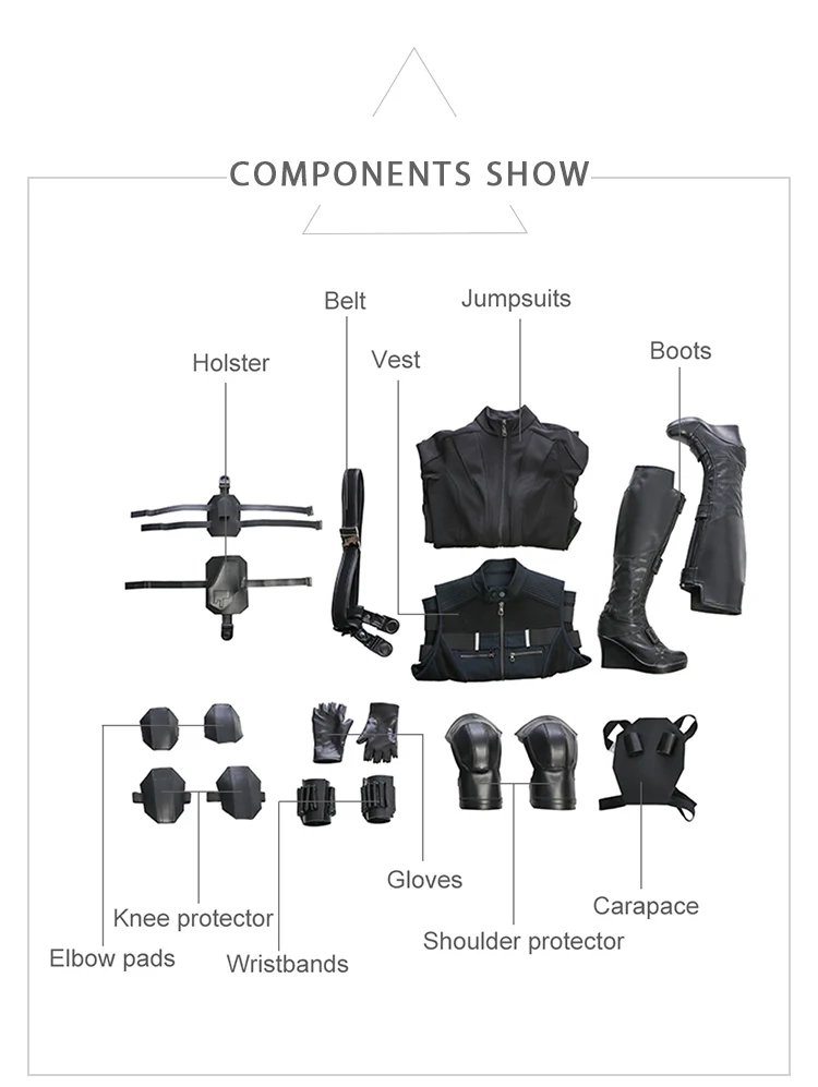 Черная Вдова, косплей, Мстители, война бесконечности, Наташа романофф, карнавальный костюм, карнавал, костюмы на Хэллоуин для женщин, полный комплект