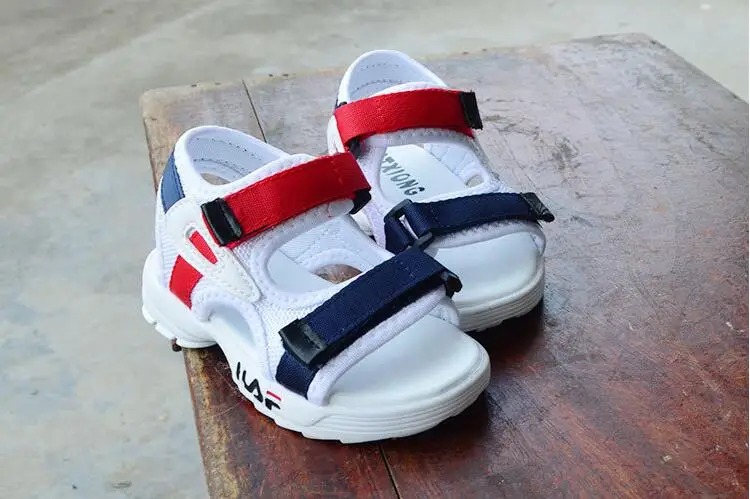 Sapatos de Praia Sapatos de Dedo do pé Plana do Bebê da Criança Meninas Sandálias Verão Novos Meninos Sapatos Romanos Aberto Preto Rosa Branco 2020 7 High Quality Mamãe e Bebê