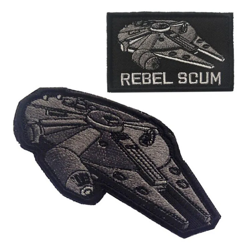 3D новая Вышитая эмблема/REBEL SCUM Star Wars/Тактическая повязка на руку ручная сшитая Вышитая эмблема Военная сборка крюк и петля