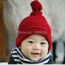 Лидер продаж! Прекрасный для маленьких детей шапка для мальчиков и девочек сплошной цвет мягкая шляпа толстые детские холодная шапка супер карман шляпа