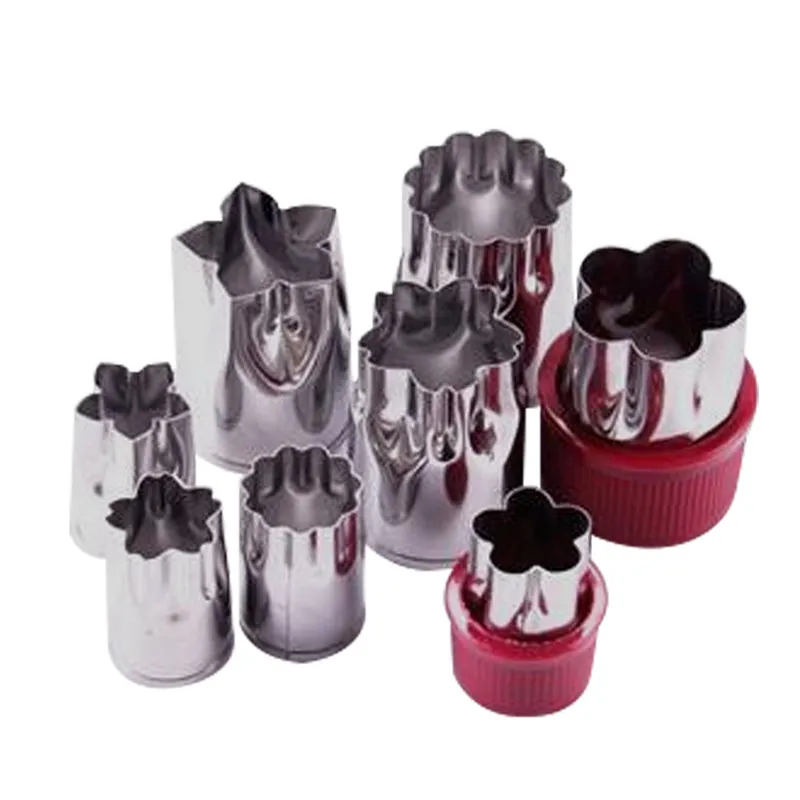 Kitchen Gadgets Cookie Flower Type Vegetable And Fruit Cutter Mold Flower Pattern Butterfly Face Embossing Knife Accessories (14)