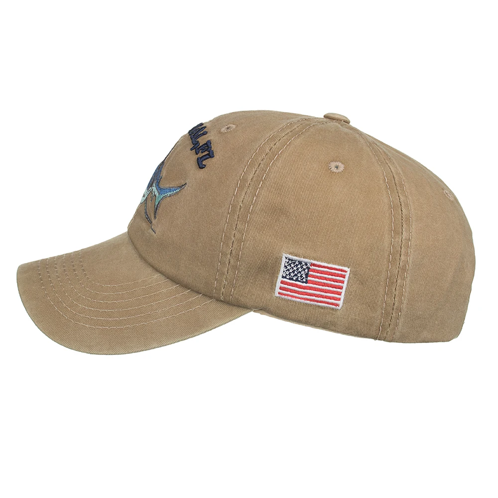 Available In 2 Colors Small American Flag Embroidered Vintage Baseball Cap