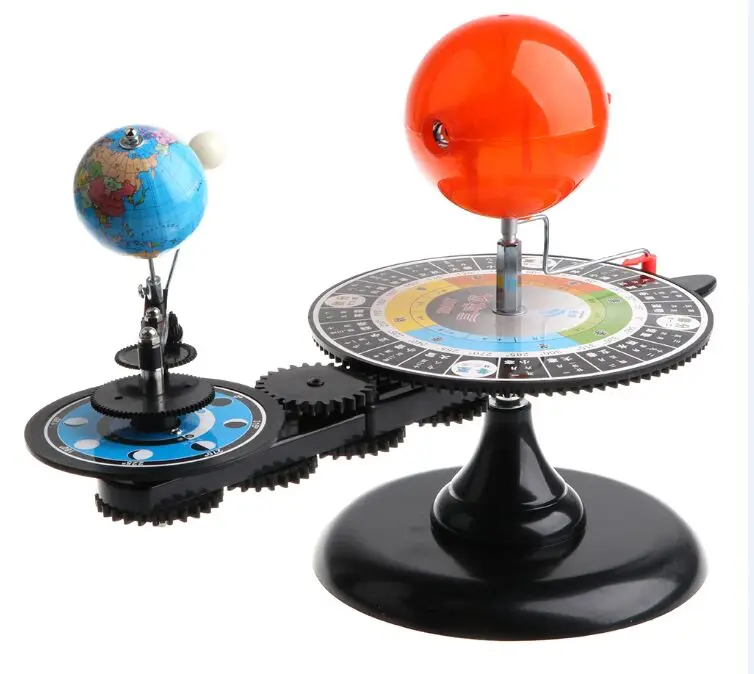  Planetarium Set of Three Globes Sun Earth Moon Model Teach Education Geography Map Popular science  - 32960724162