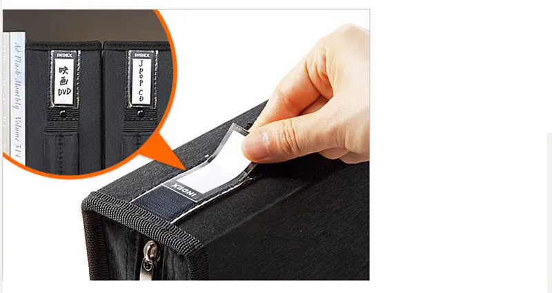 RACAHOO-CD-Case-High-quality-Compression-Easy-to-store-CD-Storage-Package-160-discs-And-320-disc-Capacity-CD-or-DVD-disc-Box500