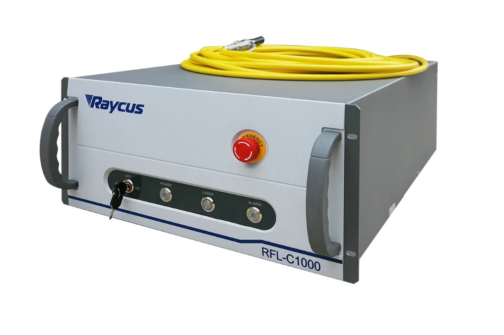 Raycus 1000 Вт Восстановленный волоконный лазерный источник волоконный лазер Мощность для волоконно-лазерной резки