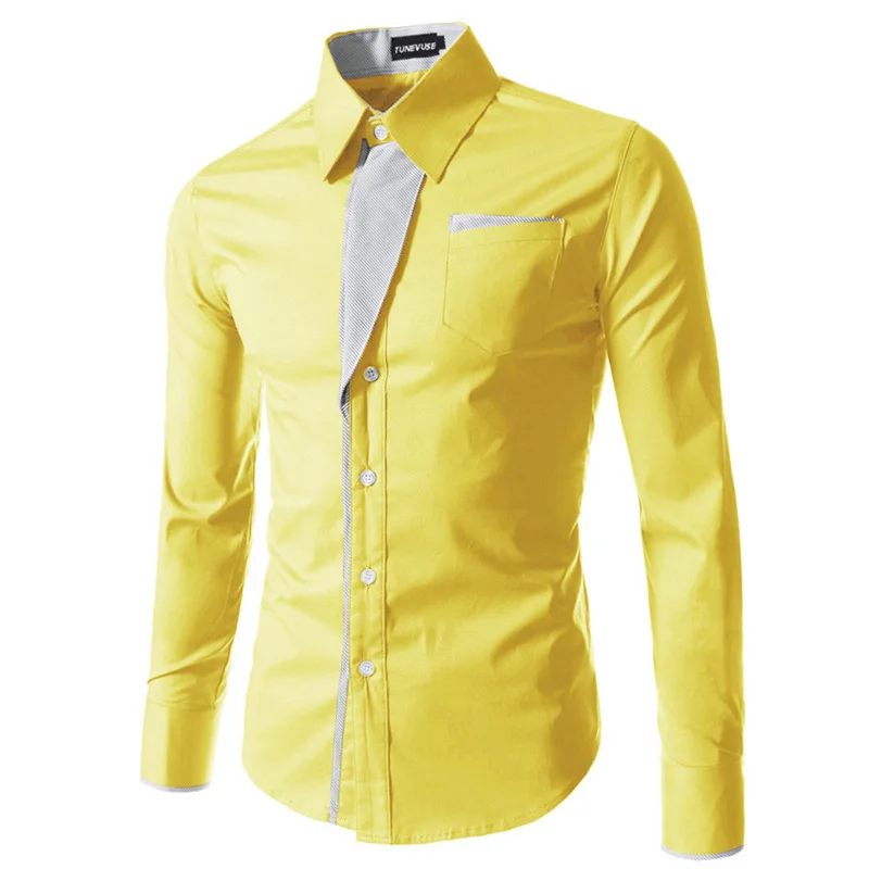 2020 новый модный бренд Camisa Masculina рубашка с длинными рукавами модные мужские