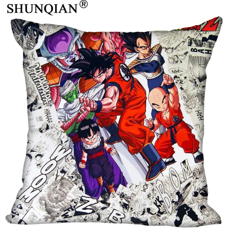 Custom Japanese Anime Dragon Ball Z Warriors Cool Newspaper Throw