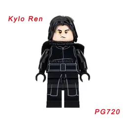 Одной продажи Pg720 последний джедай Fallen джедай Kylo Ren первый заказ Звездные войны Люк R2D2 Naare Ewok Калитка строительные блоки игрушки