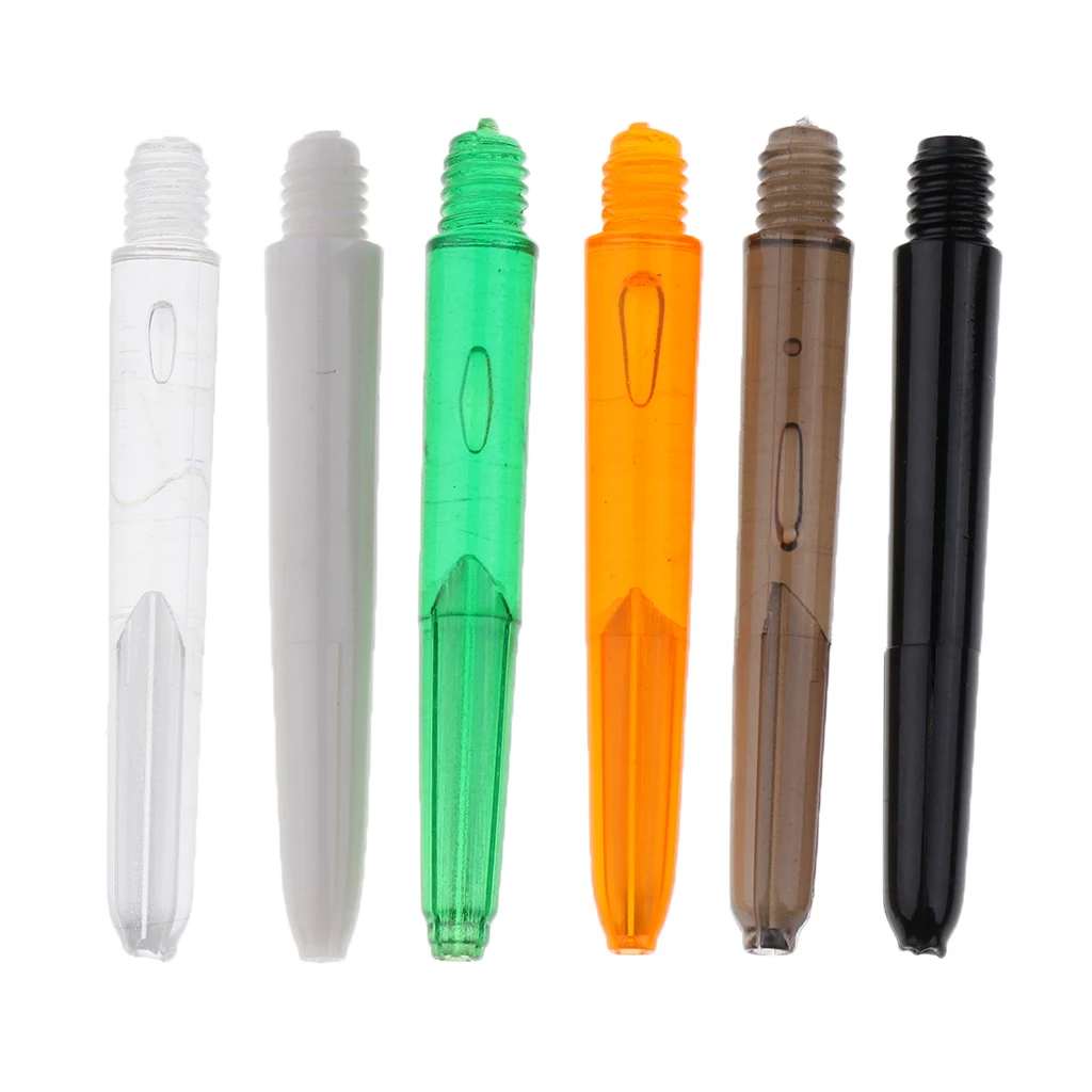30 Pcs 35mm 2BA Thread Plastic Nylon Soft Tip Darts Stems Shafts Aluminum Dart Shafts Entertainment Accessories