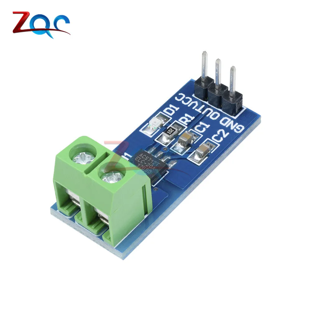 Модуль датчика тока Холла 20A ACS712 модель 20A ACS712 20A для Arduino