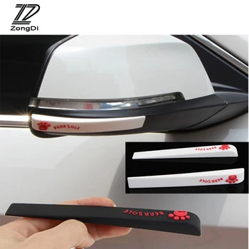 

ZD 6X Car door Anti-collision stickers Rearview mirror Anti-scratch For Renault megane duster Volvo xc90 Alfa Romeo accessories