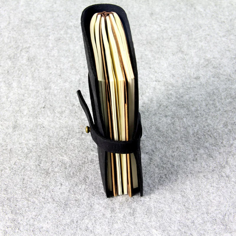 Ceny EZONE rzeźbiony kwiat skóra bydlęca zeszyt z prawdziwej skóry zeszyt z okładką podróżnik podróż pamiętnik Vintage notepad School Office Supply