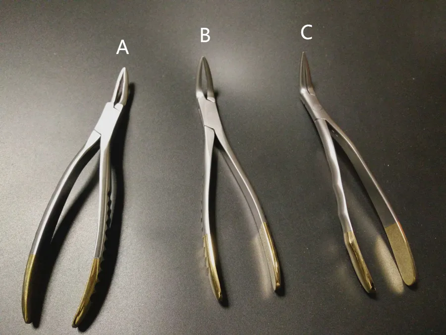 1 шт. зубной для корневого фрагмента минимально инвазивной экстракции зуба щипцы зубной инструмент изогнутый
