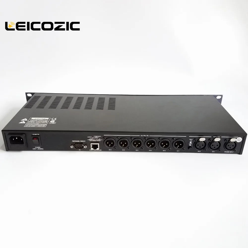 Leicozic Rack PA 260 3in6out driver rack