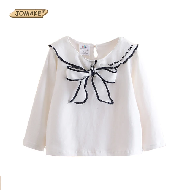 Girls Blouse Cute Bow Designer Kids White Shirts School Baby Girl Clothes Princess Costume Brand Children Girls Blouse Cute Bow Designer Kids White Shirts School Baby Girl Clothes Princess Costume Brand Children