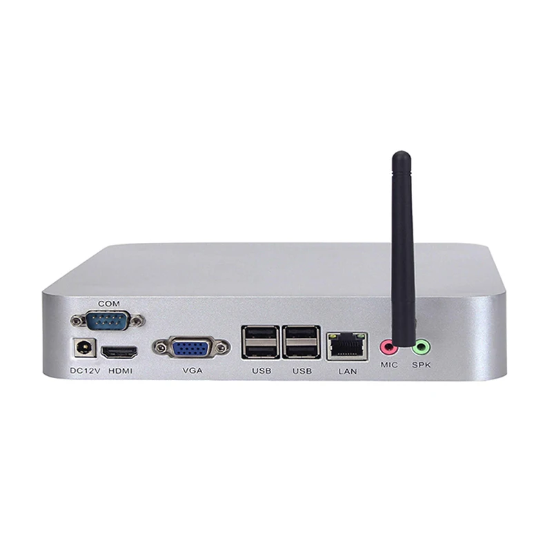  New arrival!!  c1037u 2gb ram 320gb hdd with wifi embedded  fanless pc support Linux OS Ubuntu thin client mini pc 