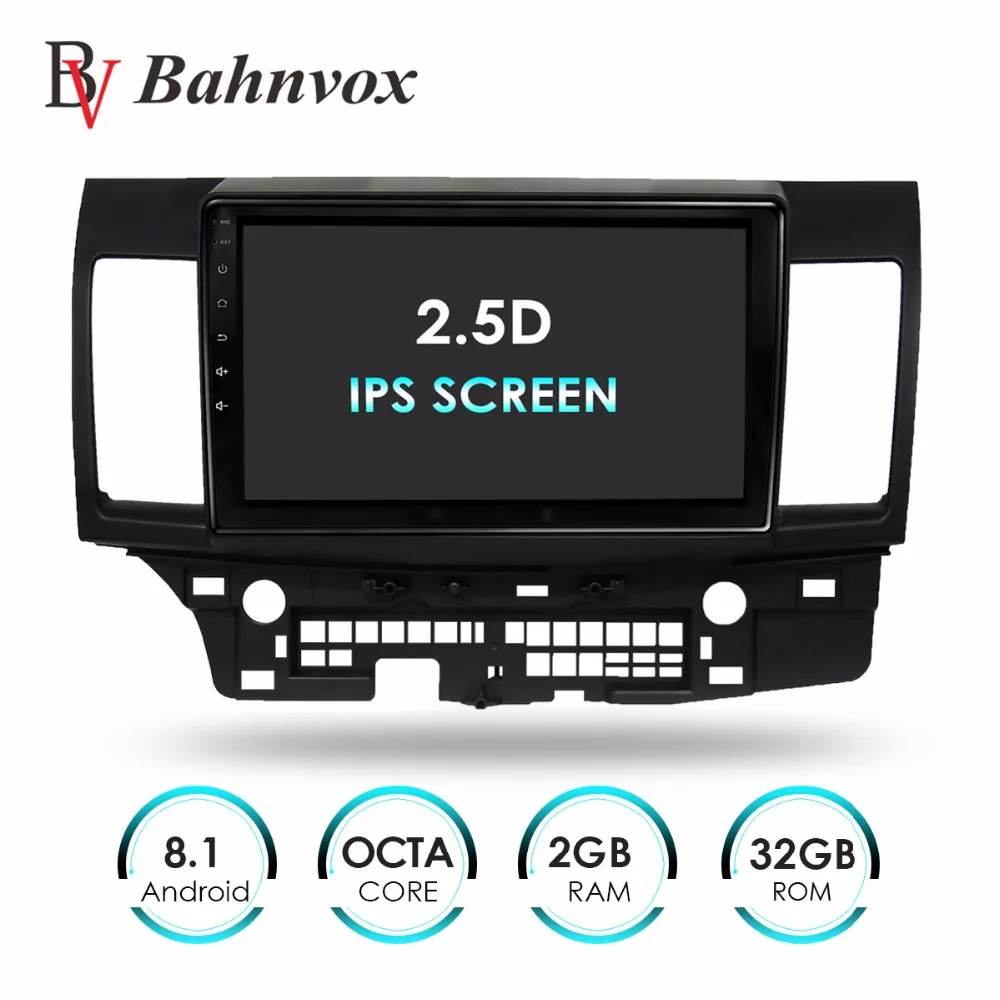 Android 8 1 Восьмиядерный автомобильный DVD для MITSUBISHI Lancer 2007 2016 Радио Мультимедиа gps