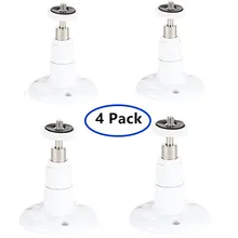 4 шт, белый пластиковый комнатный, уличный, настенный с винтами для Arlo/Arlo Pro камеры настенное потолочное защитное крепление