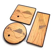 Klassische Kung Fu Tee-Set Einfache Tee-tablett Entwässerung Wasserspeicher Massivholz Teegeschirr Werkzeuge Chinesische Traditionelle Teekanne Accessorie