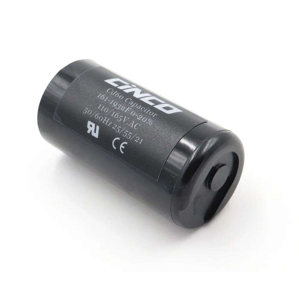 161 193MF 110V 125V 165V CD60 пусковые конденсаторы двигателя Электрический двигатель 193 Mfd uF