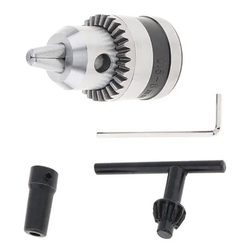 

4pcs/set B10 0.6-6mm Drill Collet Chuck Power Tool Accessories with 5mm Connect Rod Key Wrench for Mini Drill Milling Machine