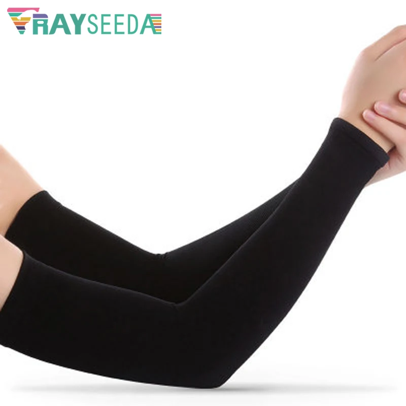 1 Pair Women Summer Cooling Driving Arm Sleeves Girls Anti-UV Sun Protection Arm Covers For Ladies Running Riding Outdoor Sports