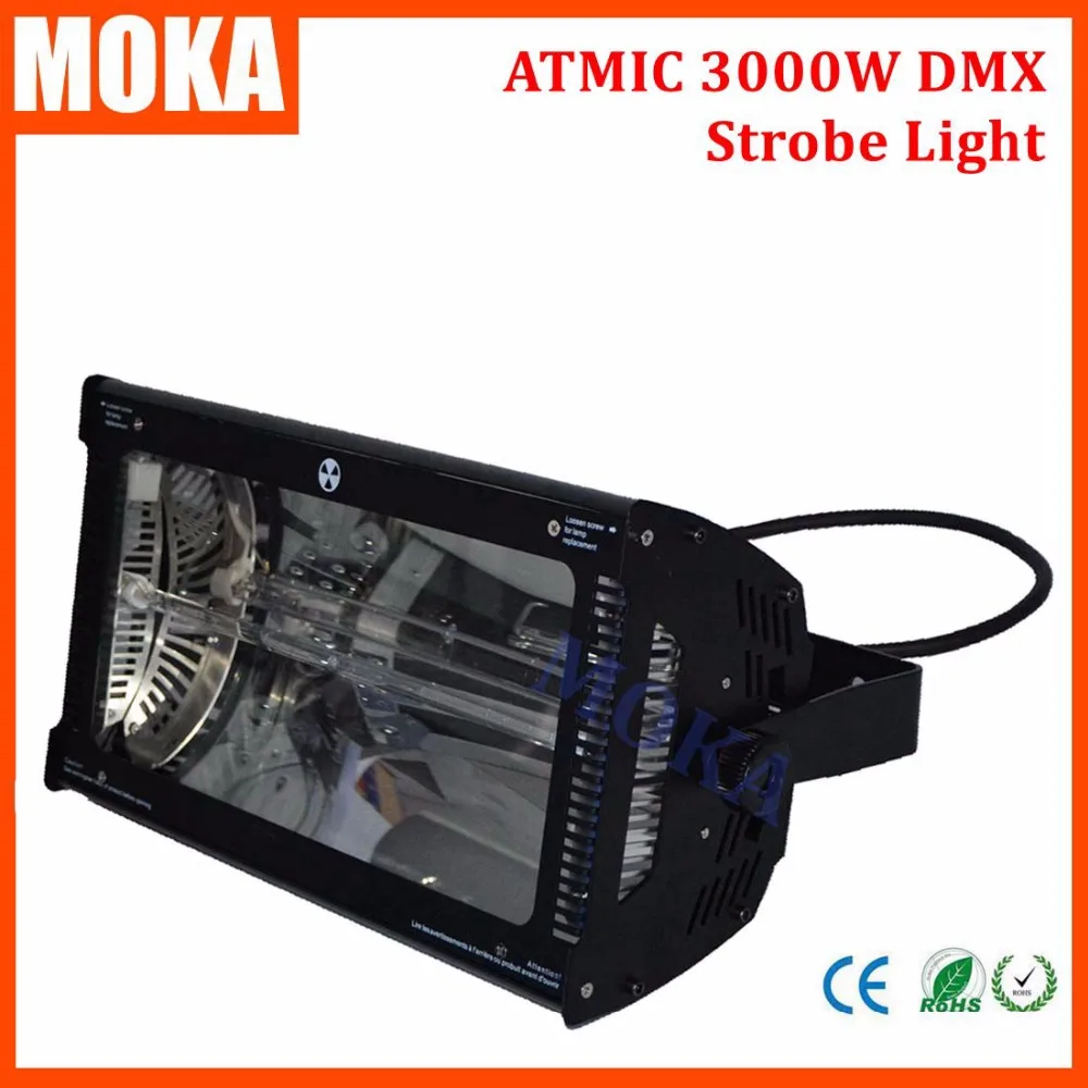 

High brightness Atomic 3000W Martin Strobe Light DMX 3000W strobe flash light Professional DJ Strobe Disco