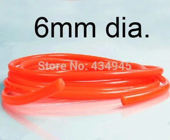 

New 6mm dia. polyurethane Belt PU bobbin tape round driving strape glaze belting shiny side mill finish refacing band