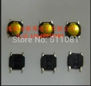 

50pcs 4 * 4 * 0.8MM 4*4*0.8mm 4X4X0.8mm Tact Switch SMT SMD Tactile membrane switch PUSH Button SPST-NO 4mmx4mmx0.8mm