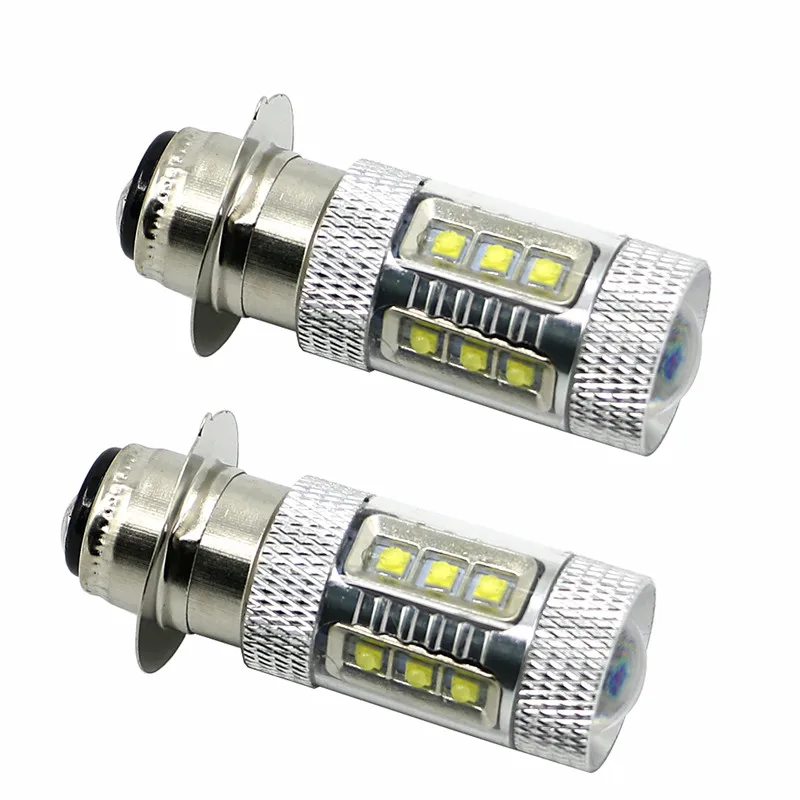 Super White 80 Watts LED Headlights Bulbs For Honda Fourtrax TRX 300 1988- 2000 Foreman 450 FourTrax 300 Sportrax 400 TRX400X