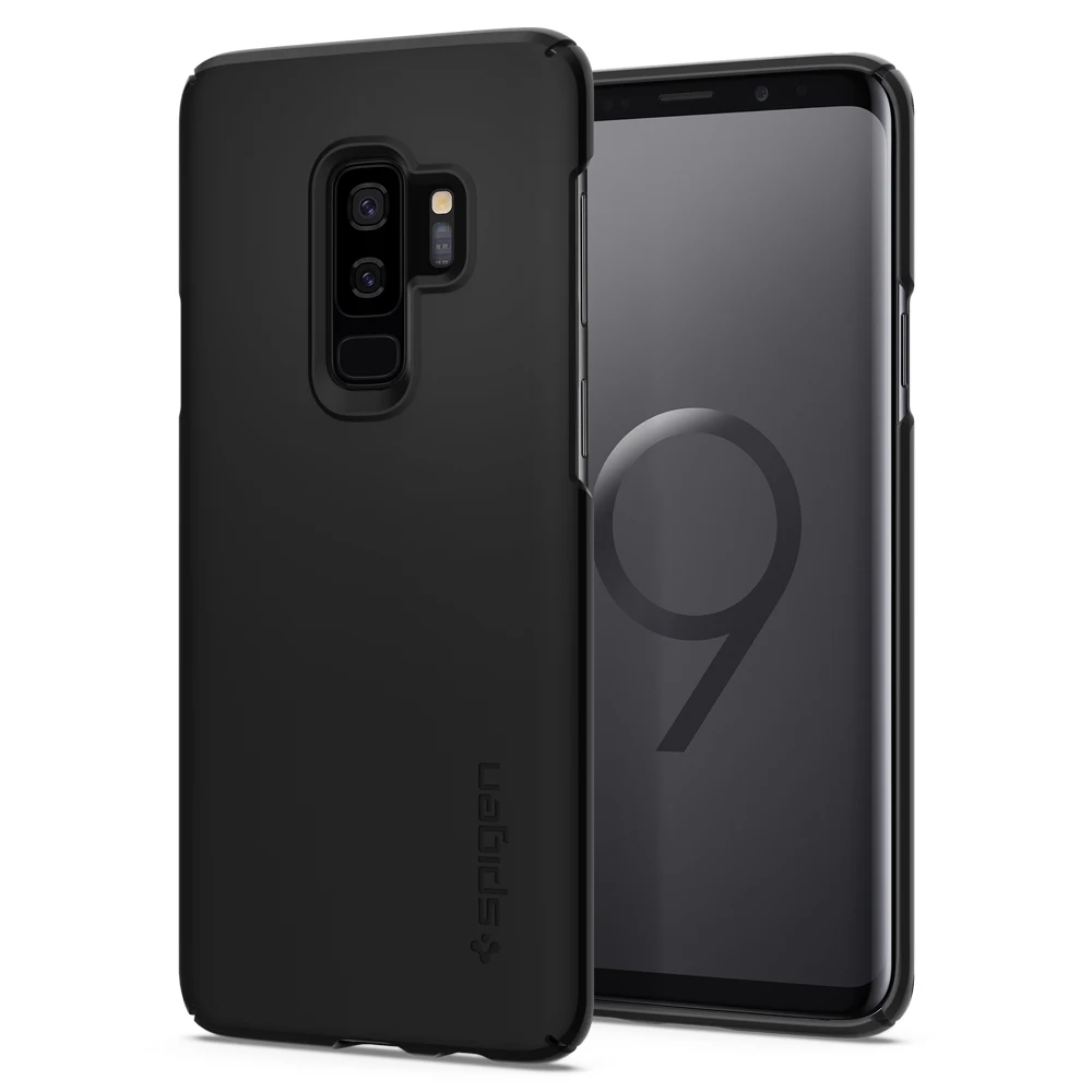 

100% Original Spigen Thin Fit Hard Back Case for Samsung Galaxy S9 Plus (S9+)