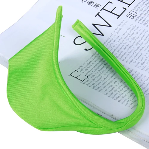 Sexy C-string Thong Invisible Underwear Panty G-Strings Thongs Men's Underwear For Men - Lime